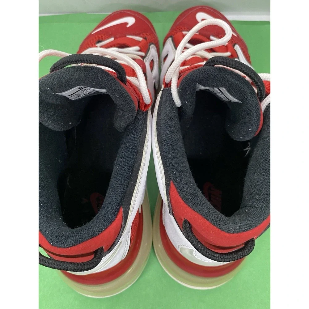 Nike Air Max More Uptempo 720 University Red CJ3662-600 Mens Sz 10.5